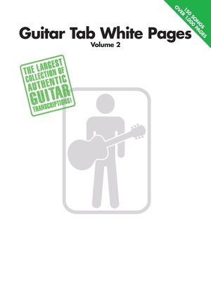 cover image of Guitar Tab White Pages, Volume 2 (Songbook)